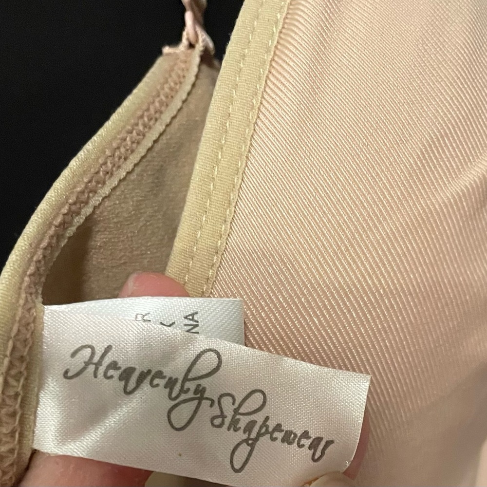 Shapewear. Underwire bra and compression shapewear.